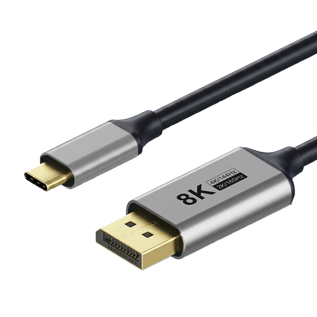 Microcase Type-C to DP(Displayport) Kablo 8K 60hz / 4K 120hz / 2K 165hz Görüntü Aktarıcı Kablo 2 Metre - AL5777