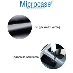 Microcase Buzlanma Önleyici Araba Cam Üstü Kar Örtüsü Su Geçirmez Ön Ve Yan Cam Koruma Kumaş Branda -  AL3116