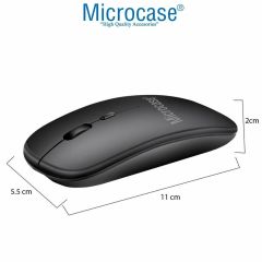 Microcase Lenovo Tab M11 TB330FU 11 inch Tablet için   Tablet Bluetooth Klavye ve Mouse + Kılıf BKK6