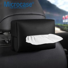 Microcase Oto Araç İçi Çek-Al Mendil Kılıfı Askılığı -Siyah AL4410