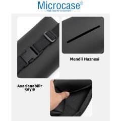 Microcase Oto Araç İçi Çek-Al Mendil Kılıfı Askılığı -Siyah AL4410