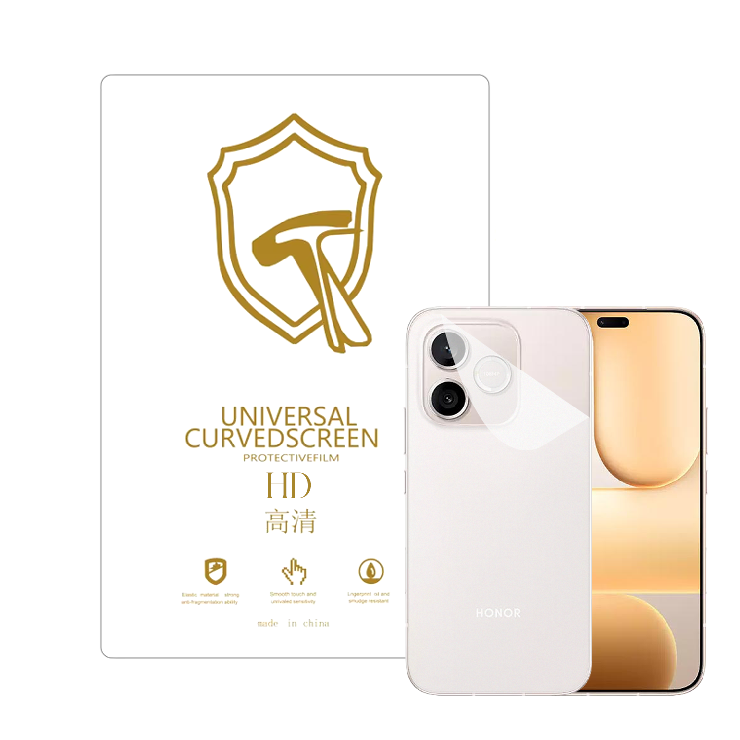 Microcase HONOR 600 Lite ile Uyumlu Full Tpu Nano Arka Ekran Koruma Filmi - EKM102
