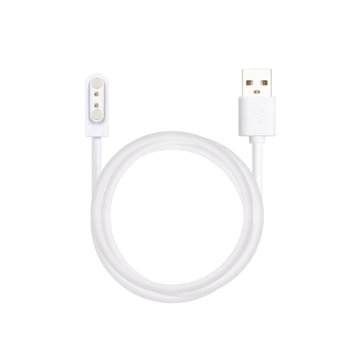 Microcase 2 Pin 2.84 mm Konnektör Akıllı Saatler için Manyetik Şarj Kablosu - AL2747