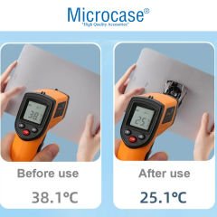 Microcase P10  Şarj Edilebilir Sessiz Isı Dağılım  Cep Telefonu Soğutucu Fan-AL4405