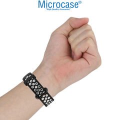 Microcase Xiaomi Redmi Watch 2 Lite için Delikli Silikon Kordon Kayış - KY60