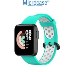 Microcase Xiaomi Redmi Watch 2 Lite için Delikli Silikon Kordon Kayış - KY60