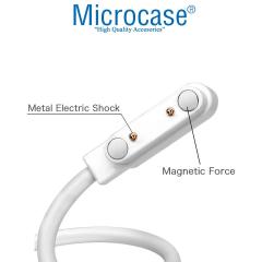 Microcase 2 Pin 7.6 mm Konnektör Akıllı Saatler için Manyetik Şarj Kablosu - AL2749
