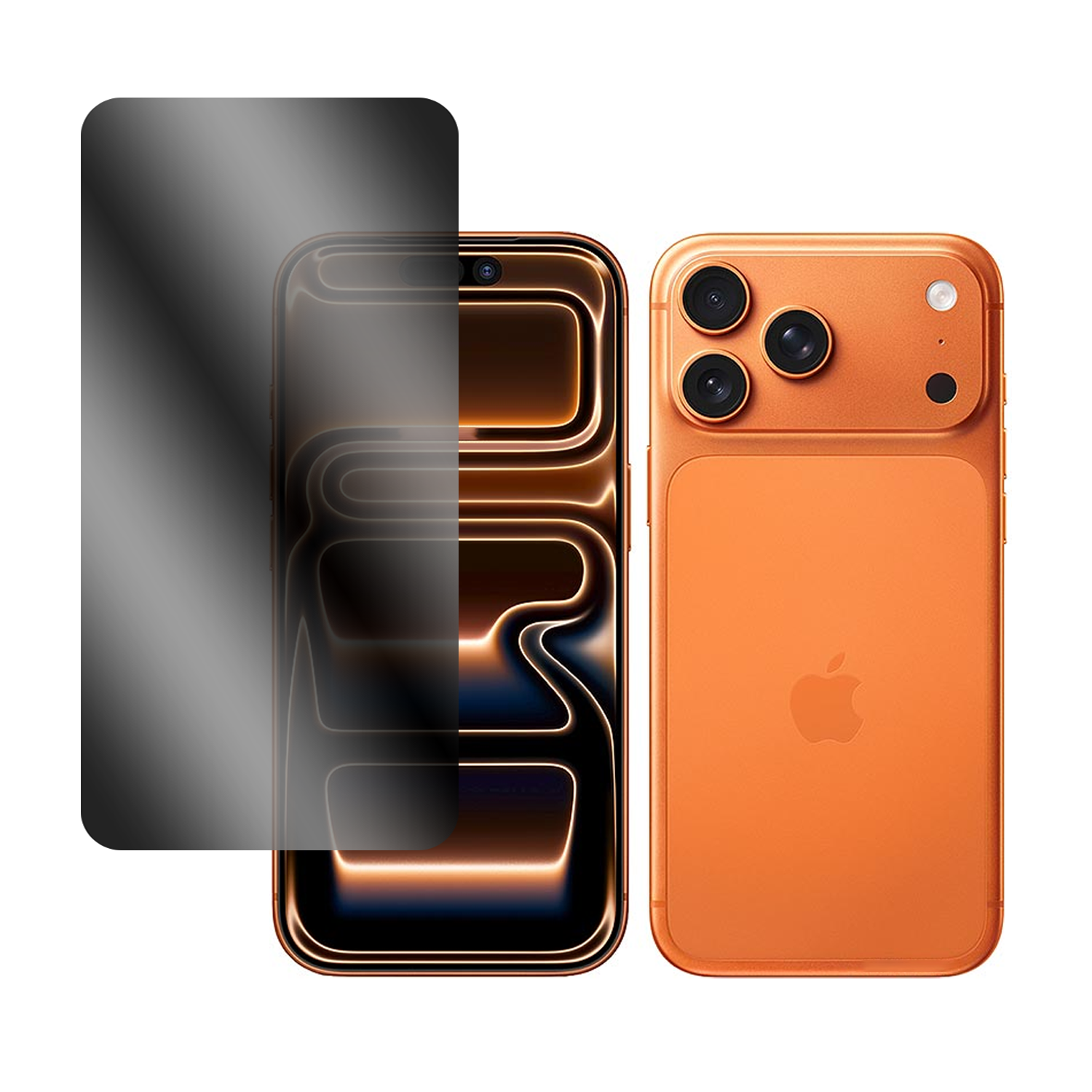 Microcase Iphone 17 Pro Max Privacy Gizlilik Filtreli Tam Kaplayan Tempered Cam-AL3125