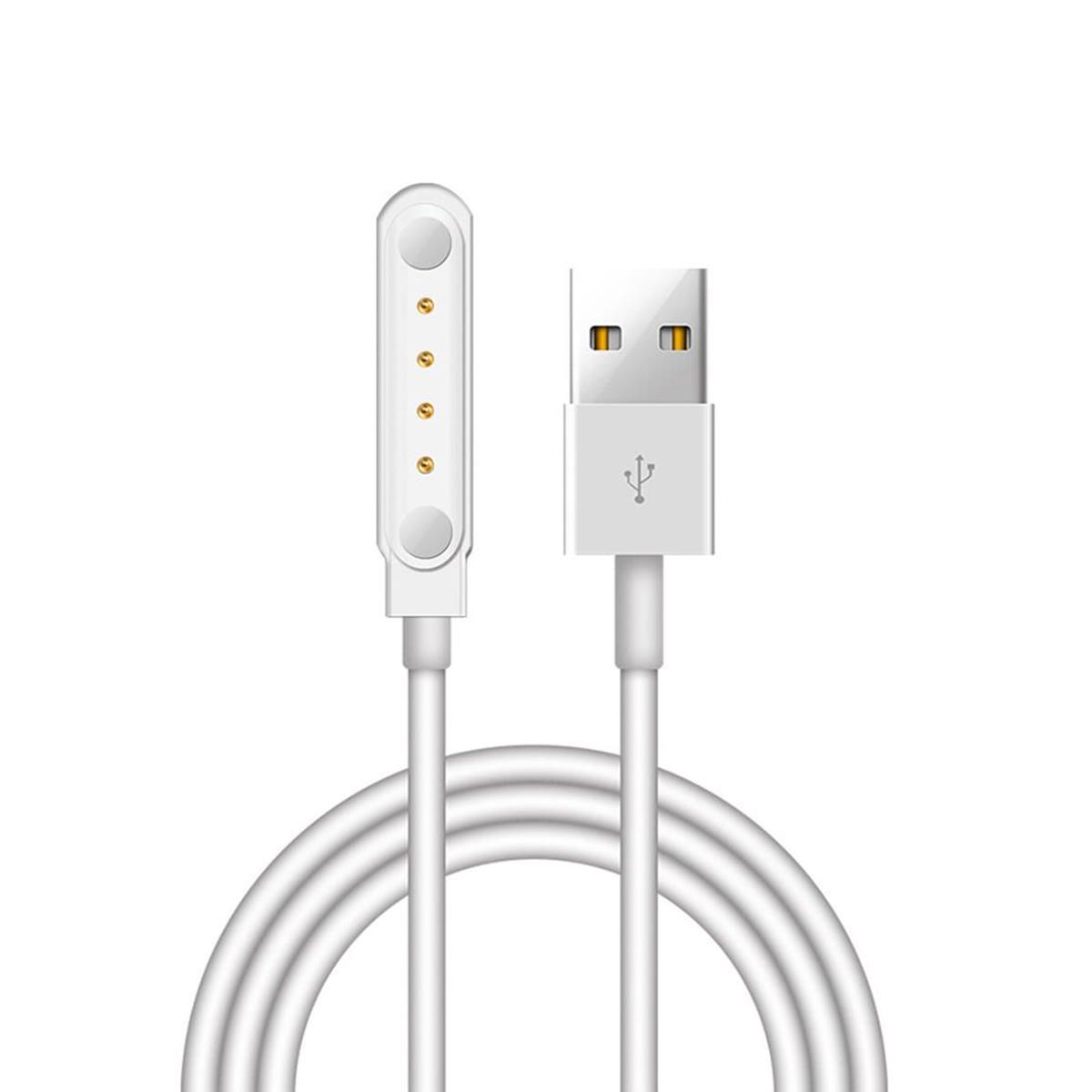 Microcase 4 Pin 7.62 mm Konnektör Akıllı Saatler için Manyetik Şarj Kablosu - AL2750