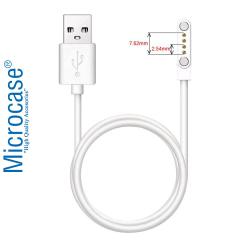 Microcase 4 Pin 7.62 mm Konnektör Akıllı Saatler için Manyetik Şarj Kablosu - AL2750
