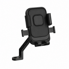 Microcase Universal Motosiklet Bisiklet için Şok Emici Güvenli Kilitleme Sistemli Telefon Tutucu AL5744