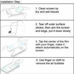 Microcase Nothing Phone 3a Pro Tempered Cam Ekran Koruyucu - AL3269