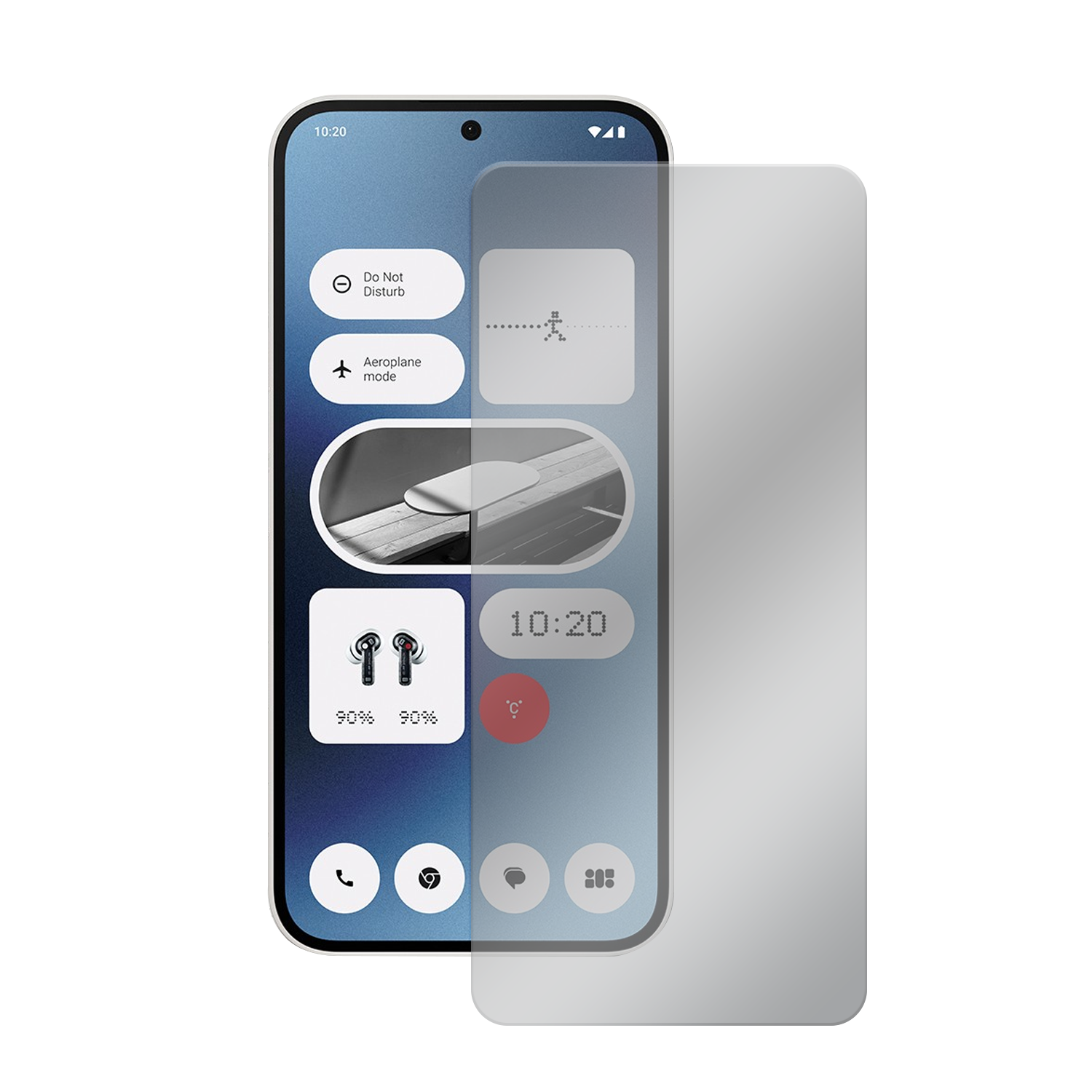 Microcase Nothing Phone 3a Pro Tempered Cam Ekran Koruyucu - AL3269