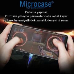 Microcase Iphone 17 Tam Kaplayan Çerçeveli Mat Cam Koruma - AL3124
