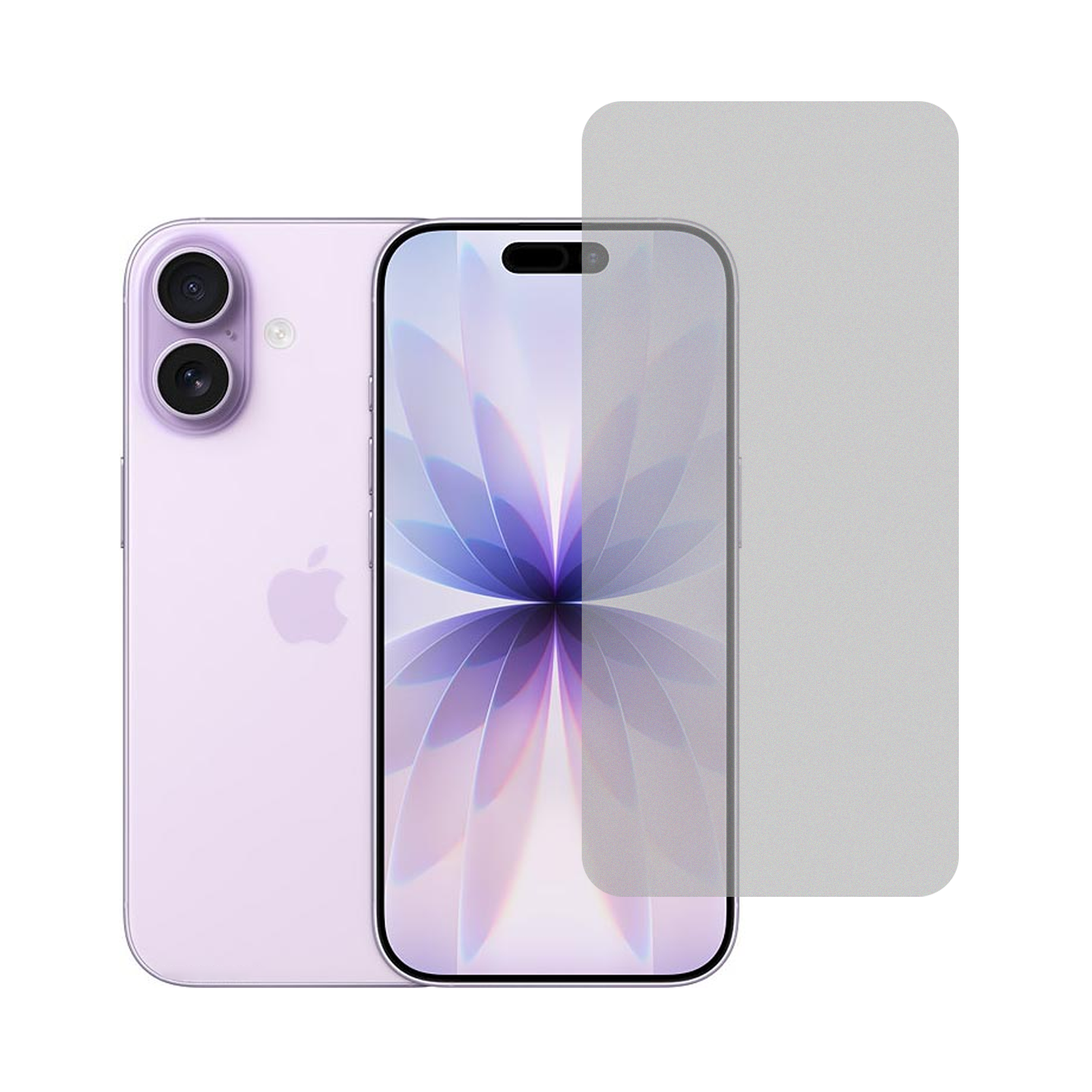 Microcase Iphone 17 Tam Kaplayan Çerçeveli Mat Cam Koruma - AL3124