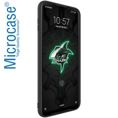 Microcase Xiaomi Black Shark 3 Pro Elektrocase Serisi Kamera Korumalı Silikon Kılıf - Siyah