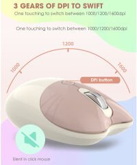 Microcase Geezer Kablosuz Bluetooth Bağlantılı Yuvarlak Renkli Tuşlu Klavye Ve Mouse Set-AL4187
