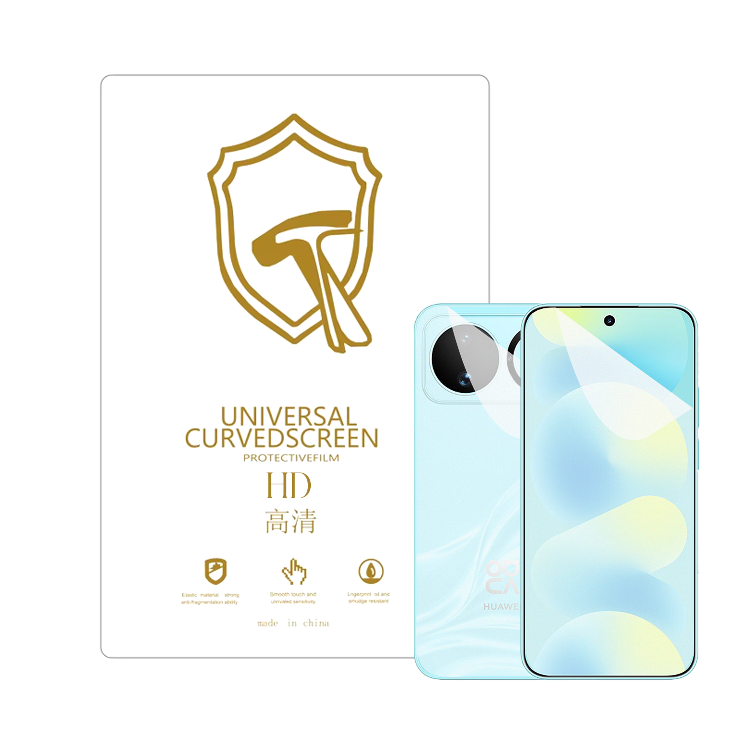 Microcase Huawei Nova 16 ile Uyumlu Full Tpu Ön Arka Nano Koruma- EKM103