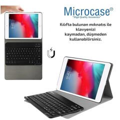 Microcase LENOVO Tab P11 2.Nesil ile Uyumlu Bluetooth Klavyeli Standlı Kılıf - Bkk1