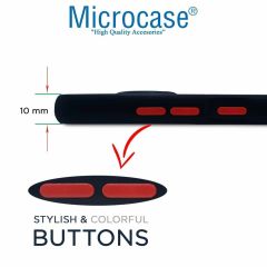 Microcase Samsung A25 5G  London Serisi Darbeye Dayanıklı Kılıf - Siyah AL3415