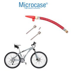 Microcase 5in1  Pompa İğne Seti  Top Bisiklet Lastiği Şişirme İğnesi -AL4400