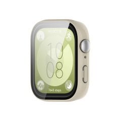 Microcase Huawei Watch Fit 3  Ekran Korumalı Sert Rubber Kılıf - AL3173