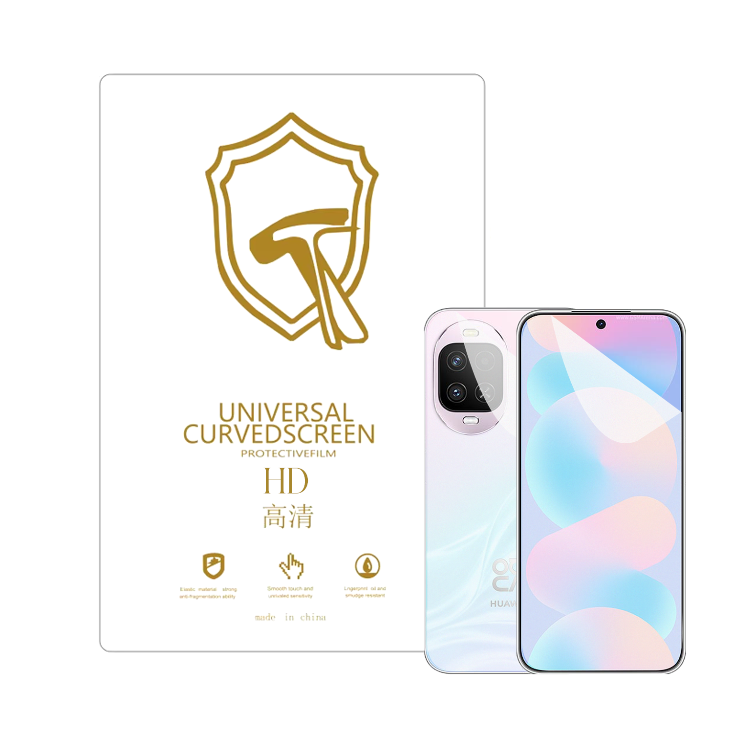 Microcase Huawei Nova 16Z ile Uyumlu Full Tpu Ön Arka Nano Koruma- EKM103