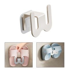 Microcase  Duvara Monte Yapışkanlı Metal Terlik Askılığı Çok Fonksiyonlu Portatif Askılık - AL4933 1 Adet