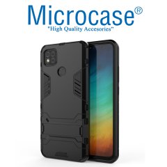 Xiaomi Redmi 9C Alfa Armor Standlı Perfect Koruma Kılıf
