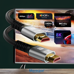 Microcase Ultra HD 8K 1.4 HDMI to HDMI Kablo Yüksek Hız 48Gbps Görüntü Aktarıcı Kablo 1.5 Metre - AL5735
