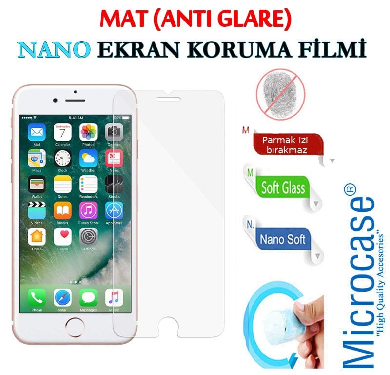 Microcase iPhone 6s Plus Nano Esnek Ekran Koruma Filmi - MAT