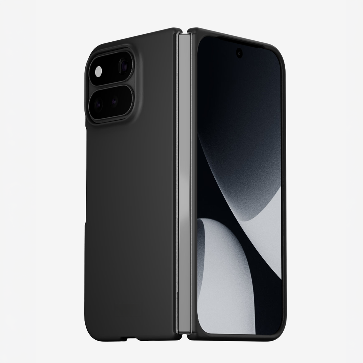 Microcase Google Pixel 11 Pro FOLD ile Uyumlu Mat Yüzey Sert Plastik Kılıf - AL8848