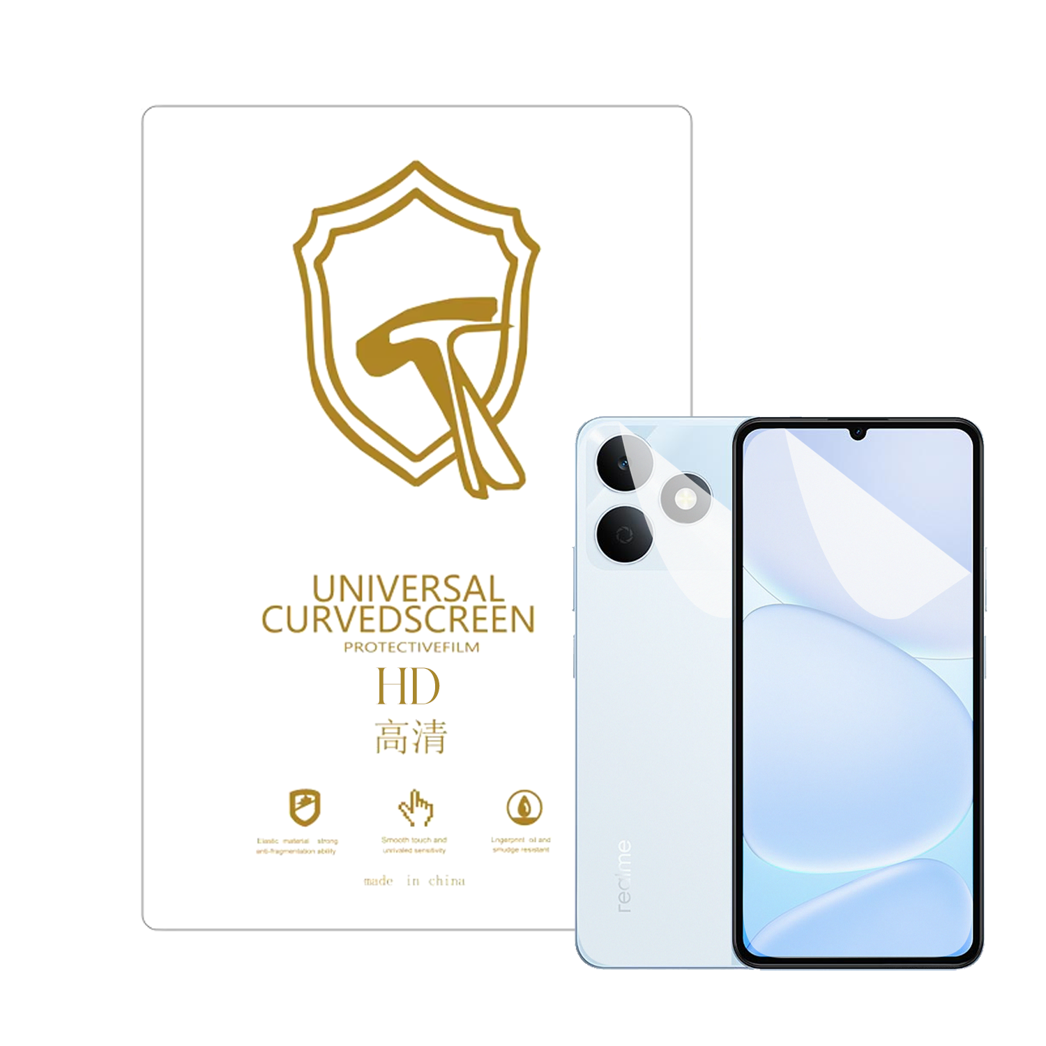 Microcase Realme Note 80  ile Uyumlu Full Tpu Ön Arka Nano Koruma- EKM103