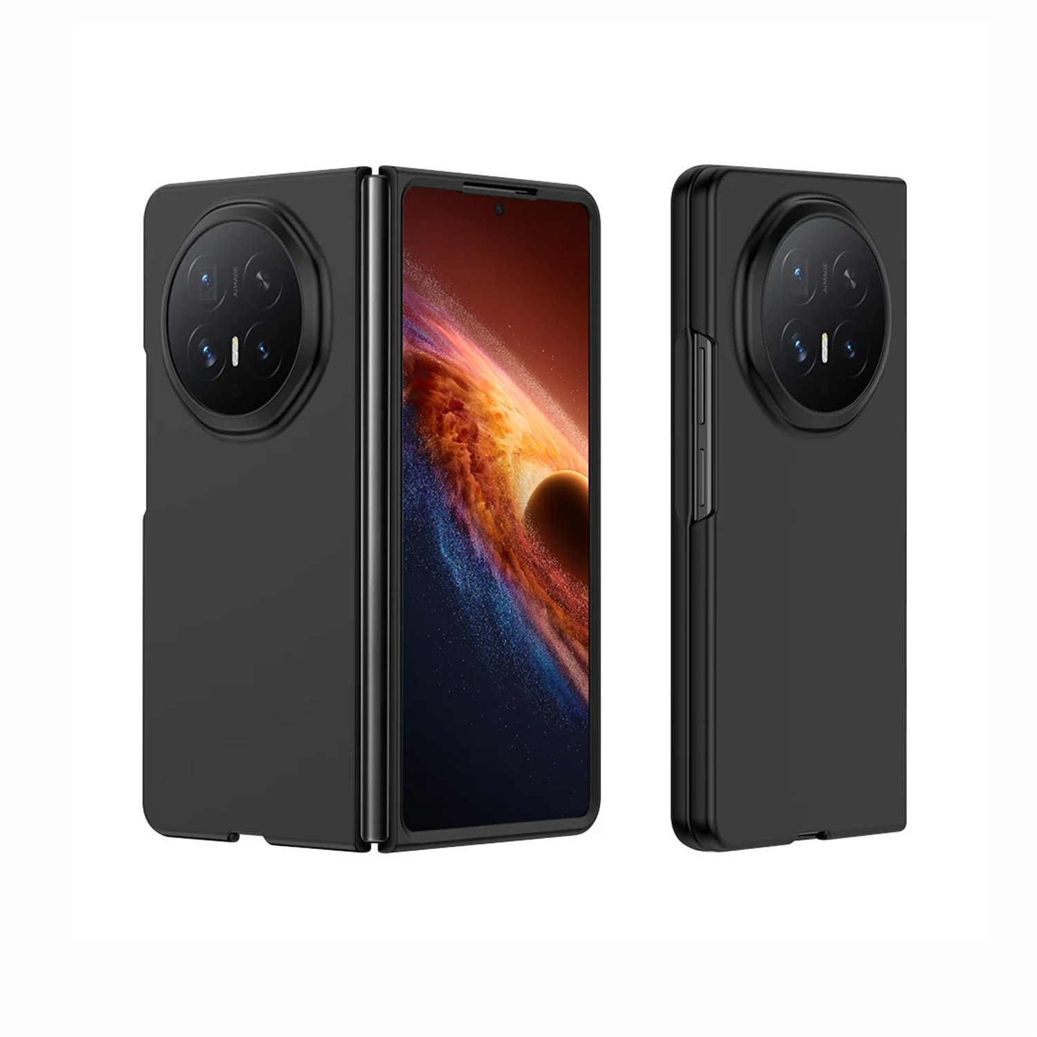 Microcase Honor Magic V6 ile Uyumlu Mat Yüzey Sert Plastik Kılıf - AL8848