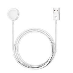Microcase Apple Watch 8 41mm - 45mm Manyetik USB Şarj Cihazı 1m - AL3073 Beyaz
