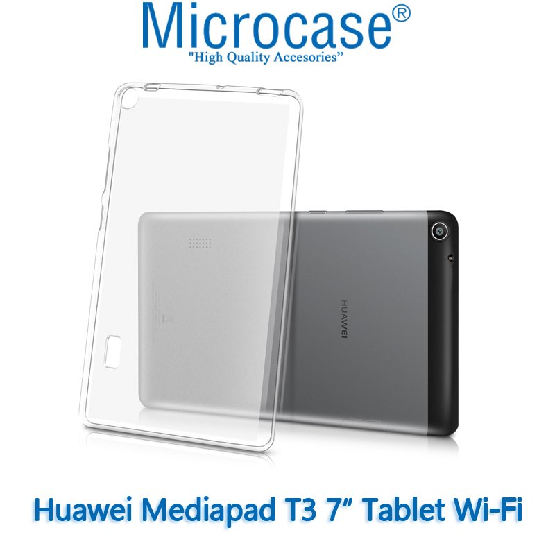 Huawei Mediapad T3 BG2-W09 7 inch Wi-Fi Silikon Kılıf (3G uymaz)