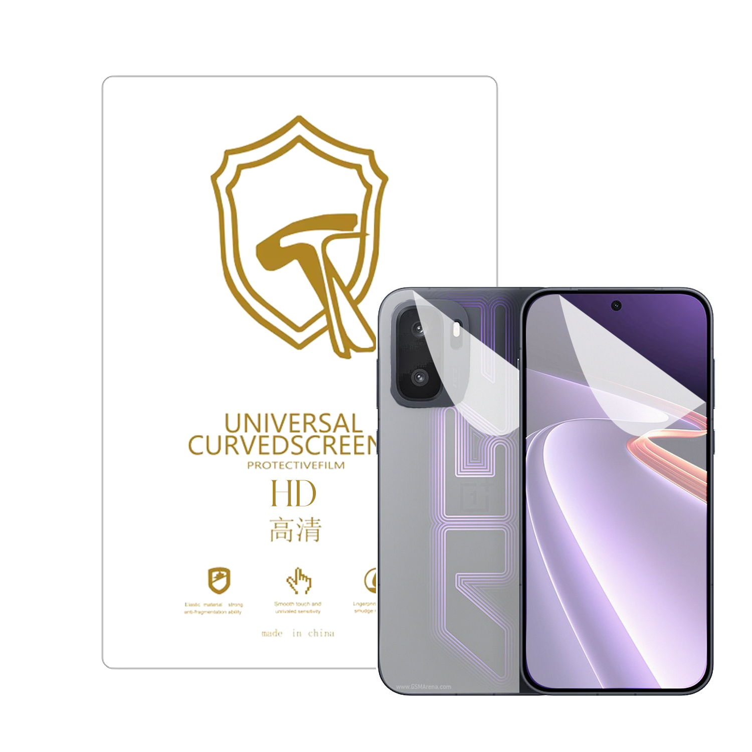 Microcase Oneplus Ace 6 Ultra ile Uyumlu Full Tpu Ön Arka Nano Koruma- EKM103