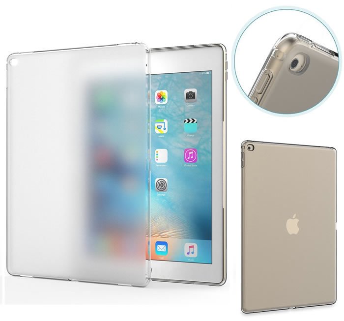 Apple iPad Pro 12.9'' Silikon Kılıf + Ekran Filmi