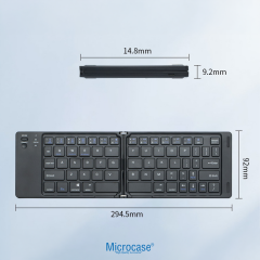 Microcase Katlanabilir Mini Bluetooth Klavye - AL5729