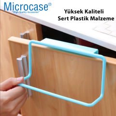 Microcase  Plastik Mutfak Banyo için Dolap Üzerinde Asılı Havlu Eşya Askılığı-AL4934