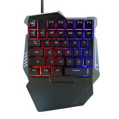 Microcase 35 Tuşlu RGB Işıklı Kablolu Gaming oyuncu Klavye Ve Mouse Set - AL5727