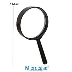Microcase 90 mm Çap 10X Büyütme El Tipi Büyüteç - AL4370