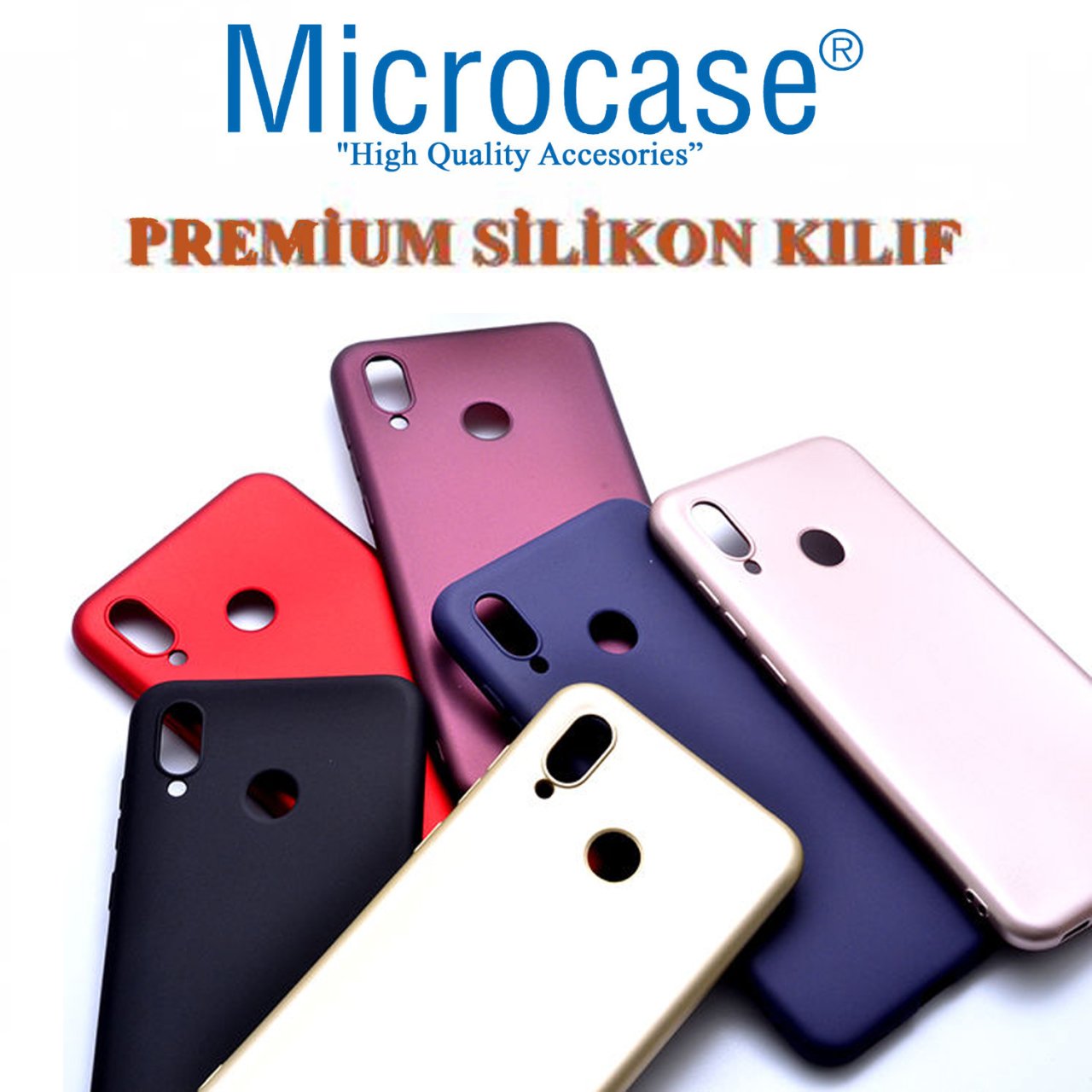 Microcase Huawei Honor Play Premium Matte Silikon Kılıf