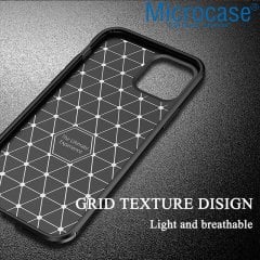 iPhone 12 Pro Maxy Serisi Carbon Fiber Silikon Kılıf