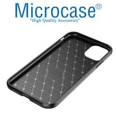 iPhone 12 Pro Maxy Serisi Carbon Fiber Silikon Kılıf