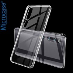 Microcase Xiaomi Mi 10 Pro İnce 0.2 mm Soft Silikon Kılıf - Şeffaf