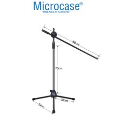 Microcase Telefon Başlık Tutuculu Ürün Çekim Tripodu Bluetooth Kumandalı - AL2681