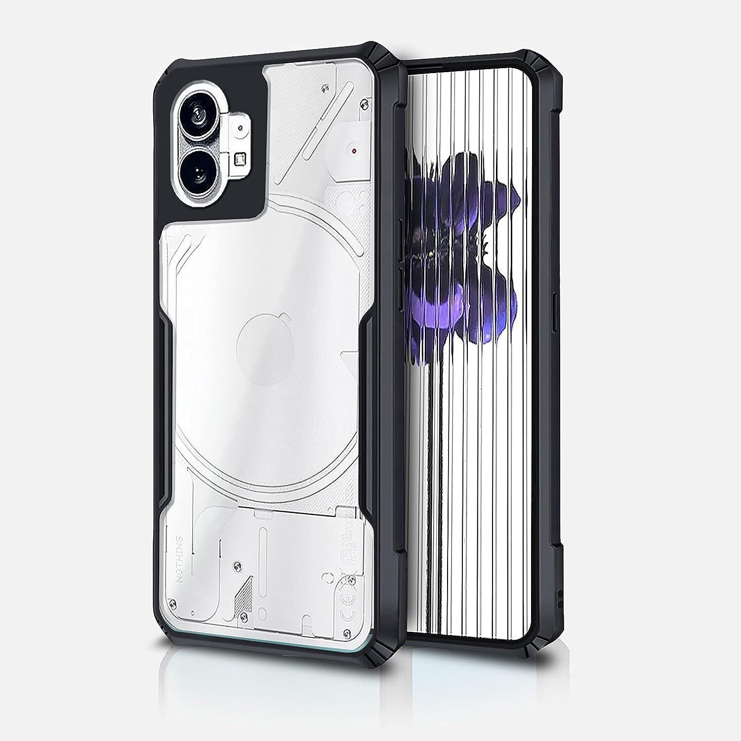 Microcase Nothing Phone 1 ile uyumlu Airbag Serisi Darbeye Dayanıklı Köşe Korumalı Tpu Kılıf - AL3370