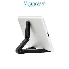 Microcase Apple iPad Air 13 M3 (2025) Tablet Uyumlu Tablet Çanta+Türkçe Bluetooth Klavye +Mouse+ Standı AL4383 Lacivert