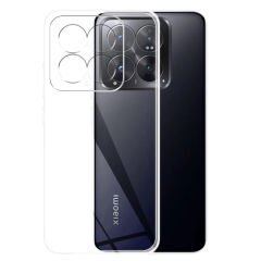 Microcase Xiaomi 14 Global Slim Serisi Soft TPU Silikon Kılıf - Şeffaf AL3324